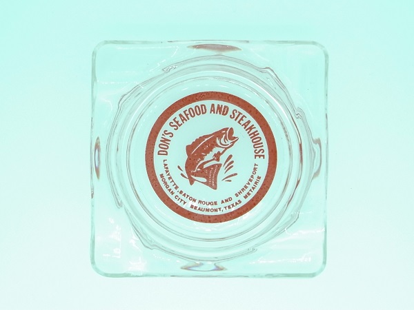 VINTAGE DON'S SEAFOOD AND STEAKHOUSE ASHTRAY