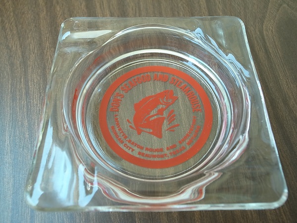 VINTAGE DON'S SEAFOOD AND STEAKHOUSE ASHTRAY