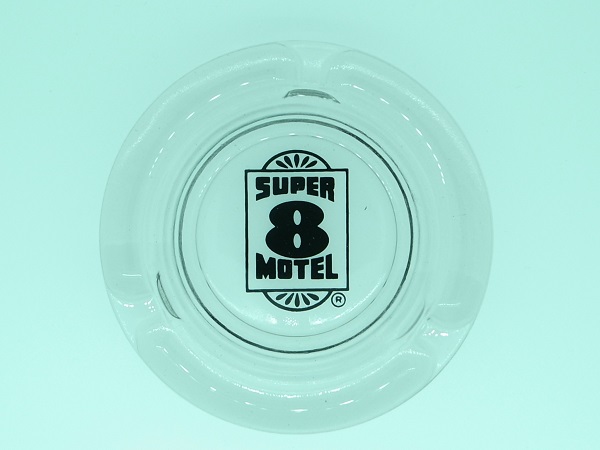 VINTAGE SUPER 8 MOTEL ASHTRAY