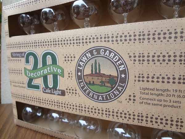 STRING OF 20 CAFE LIGHT