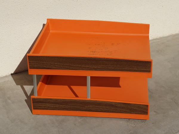 VINTAGE ELDON OFFICE PRODUCTS DESK FILE TRAY