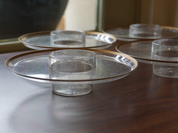 VINTAGE 1950s-60s HI-SNACK PLATES