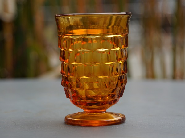 Indiana Glass VINTAGE INDIANA GLASS WHITEHALL AMBER